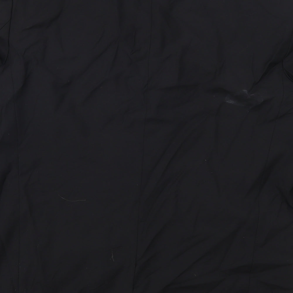 SUIT Mens Black Jacket Suit Jacket Size 42