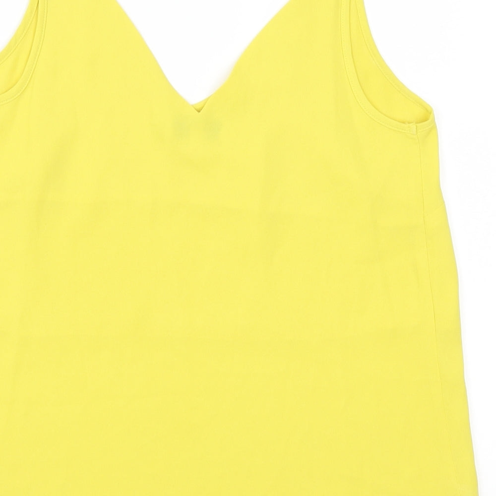Papaya Womens Yellow Basic Tank Size 8