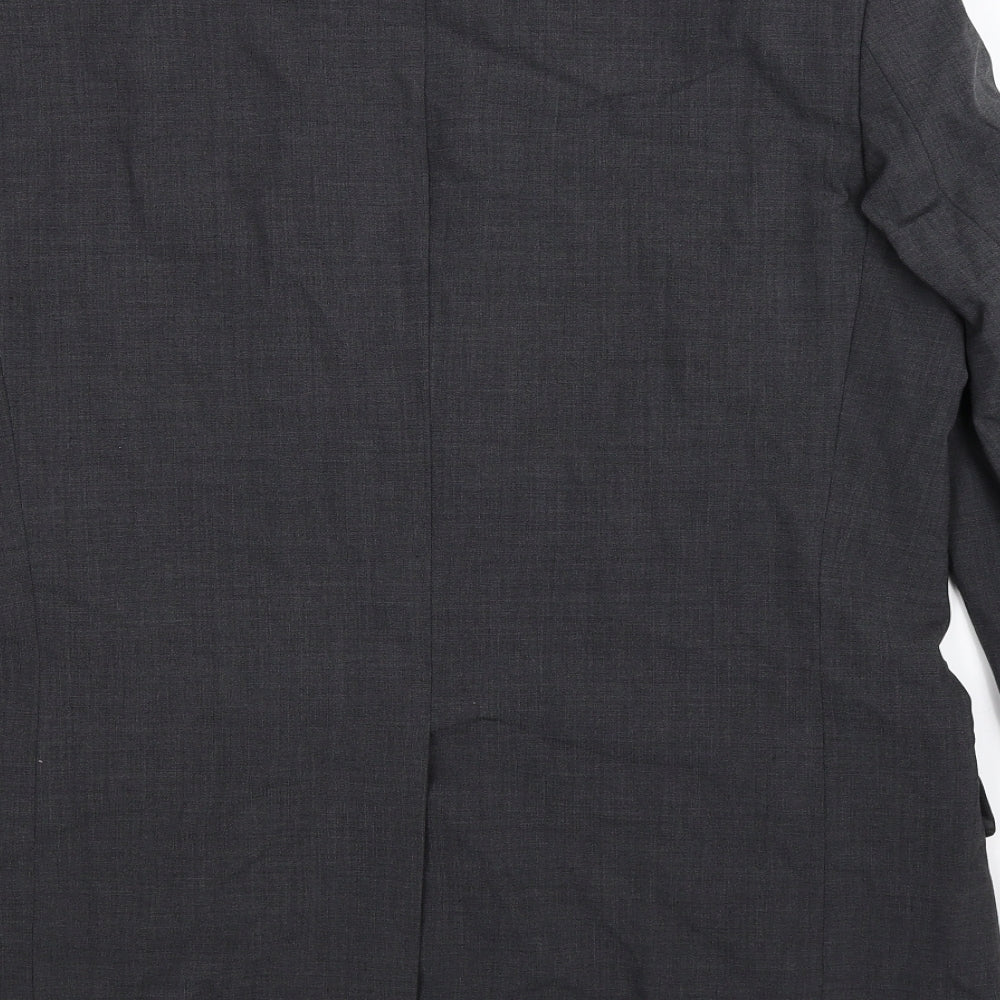 Marks & Spencer Mens Grey Jacket Suit Jacket Size 40