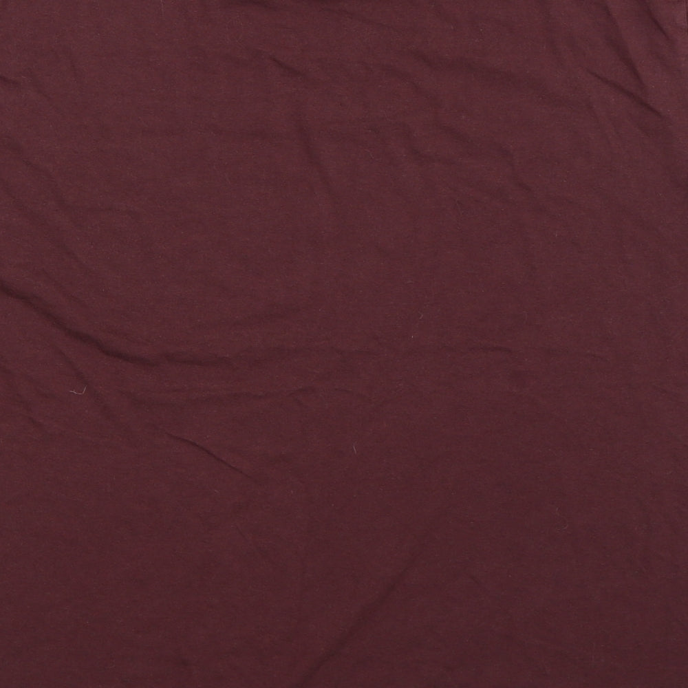 Topman Womens Grey Basic T-Shirt Size L