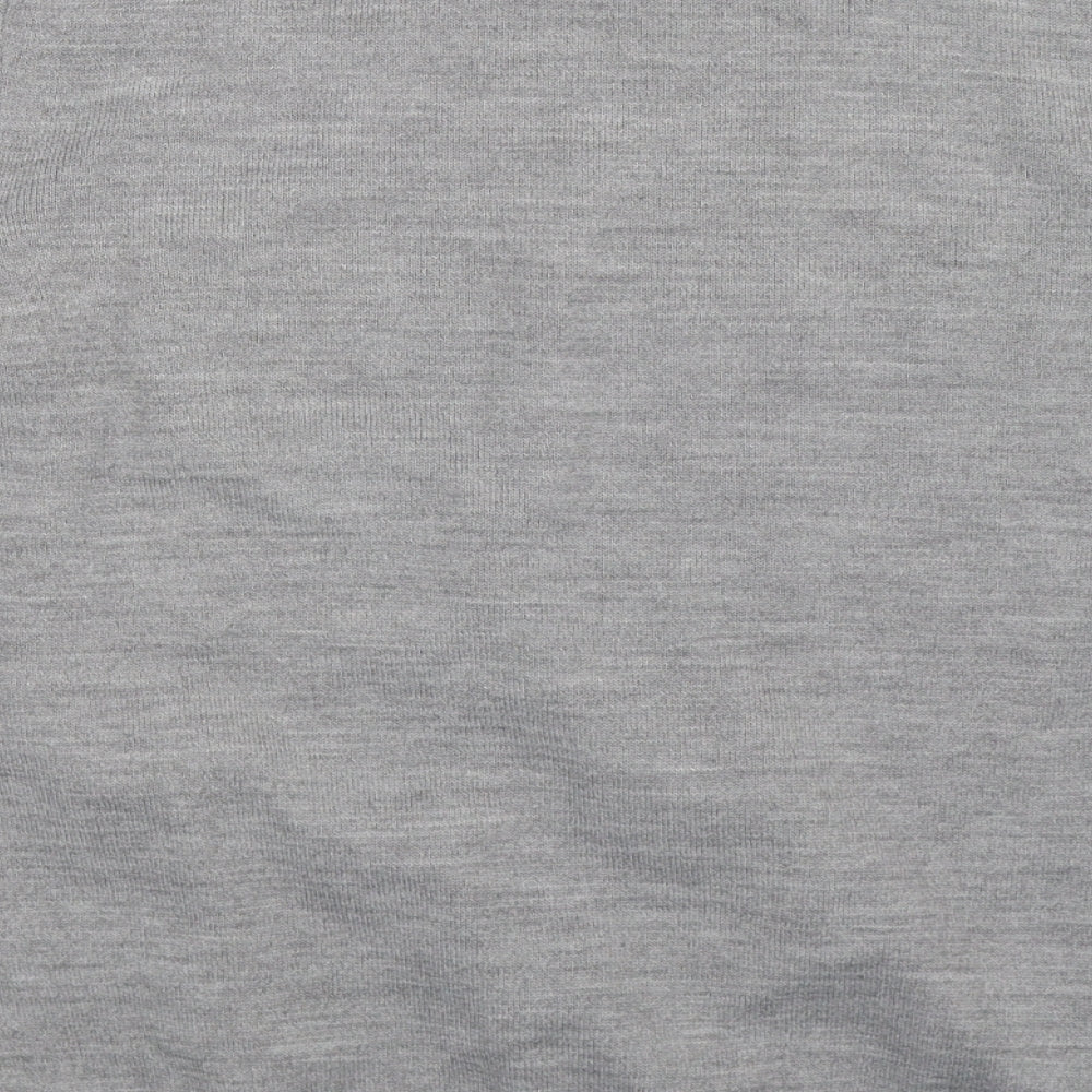 New Look Mens Grey Knit Pullover Jumper Size M