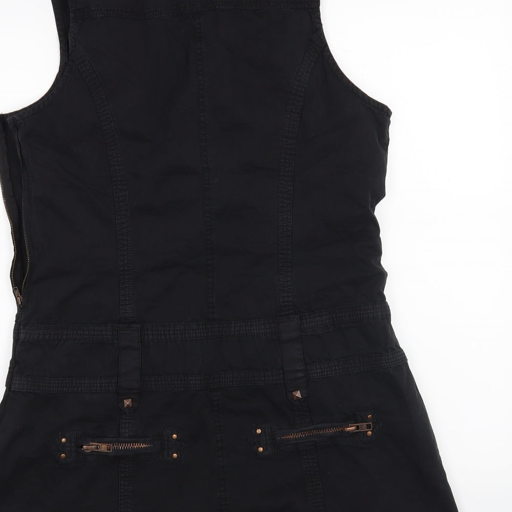 Hep Womens Black A-Line Size M