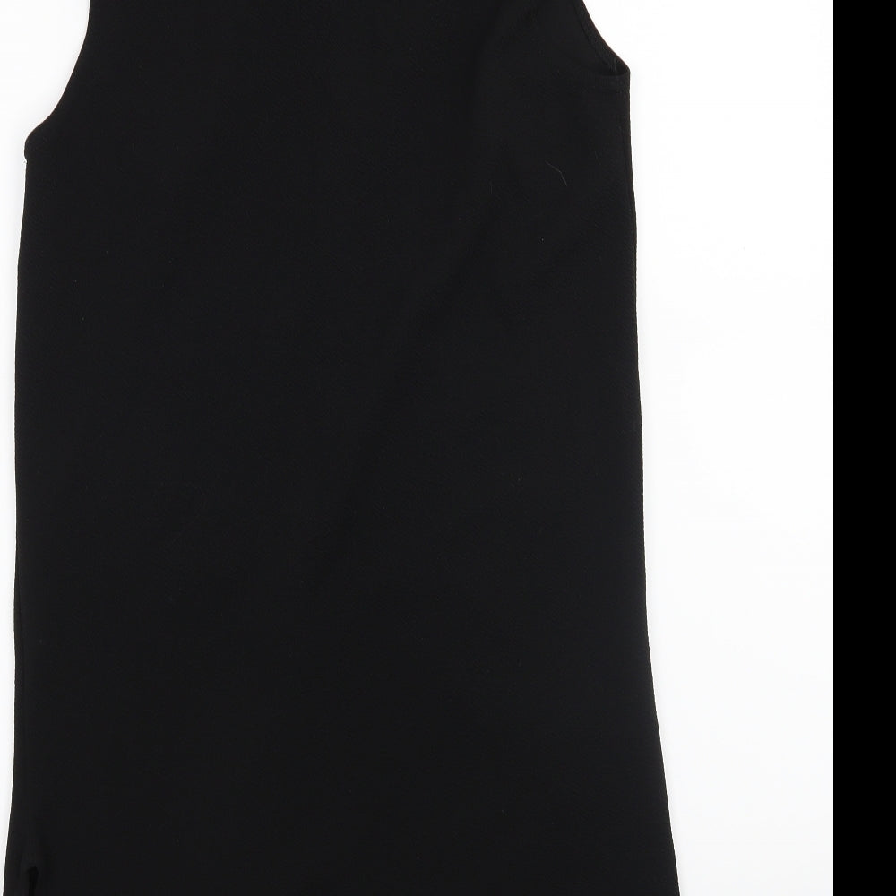 Miss Sassy Womens Black Cardigan Jumper Size S