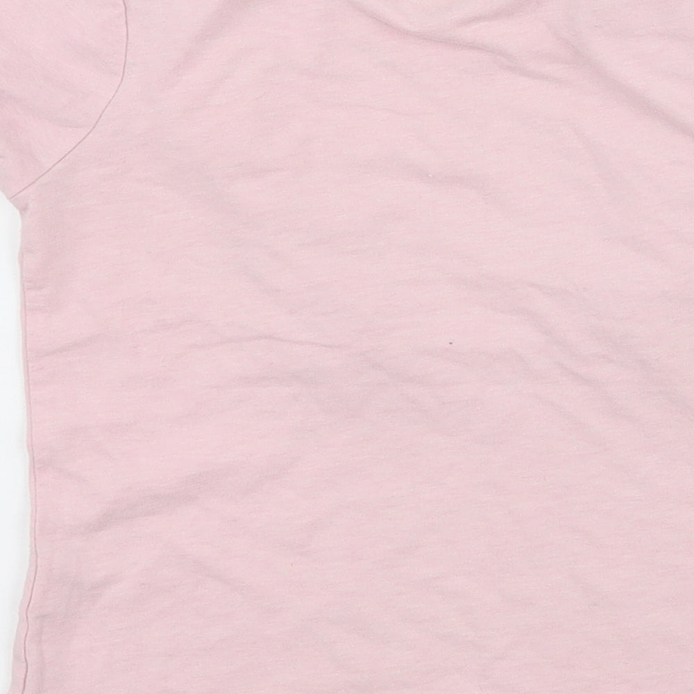 Primark Girls Pink Basic T-Shirt Size 5-6 Years