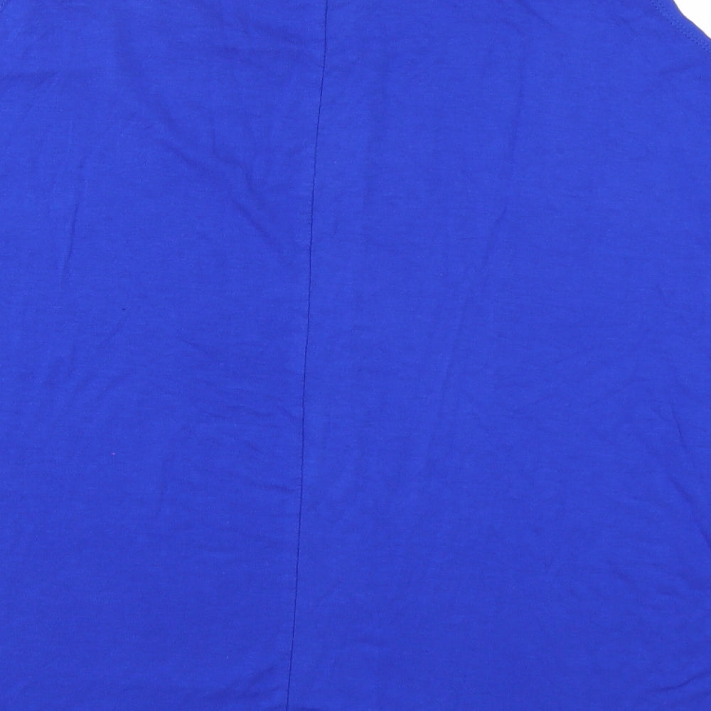 Select Womens Blue Basic T-Shirt Size 10
