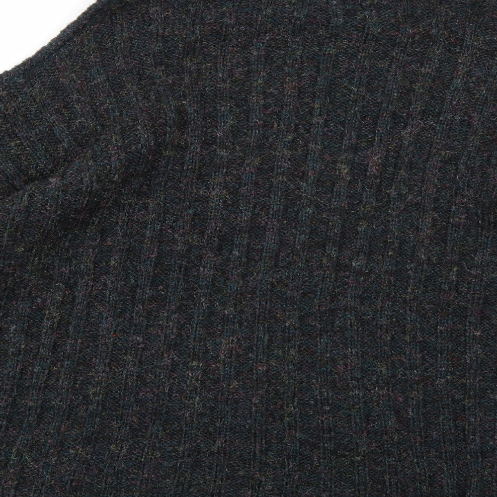 Lottie Womens Blue Striped Knit Pullover Jumper Size 12