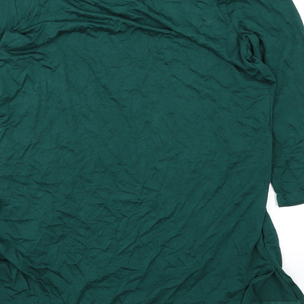 Anthony Studios Womens Green Basic T-Shirt Size XS