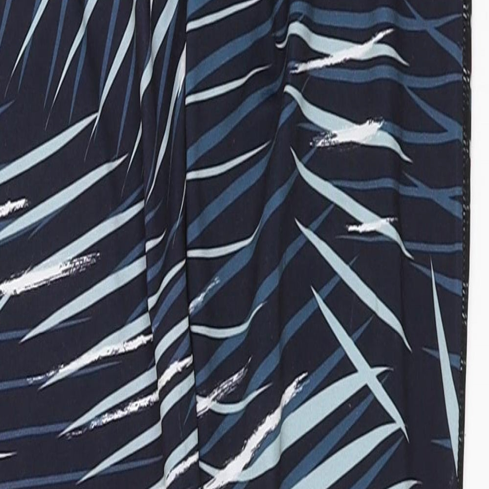 workout Womens Blue Jogger Leggings Size 8 L26 in