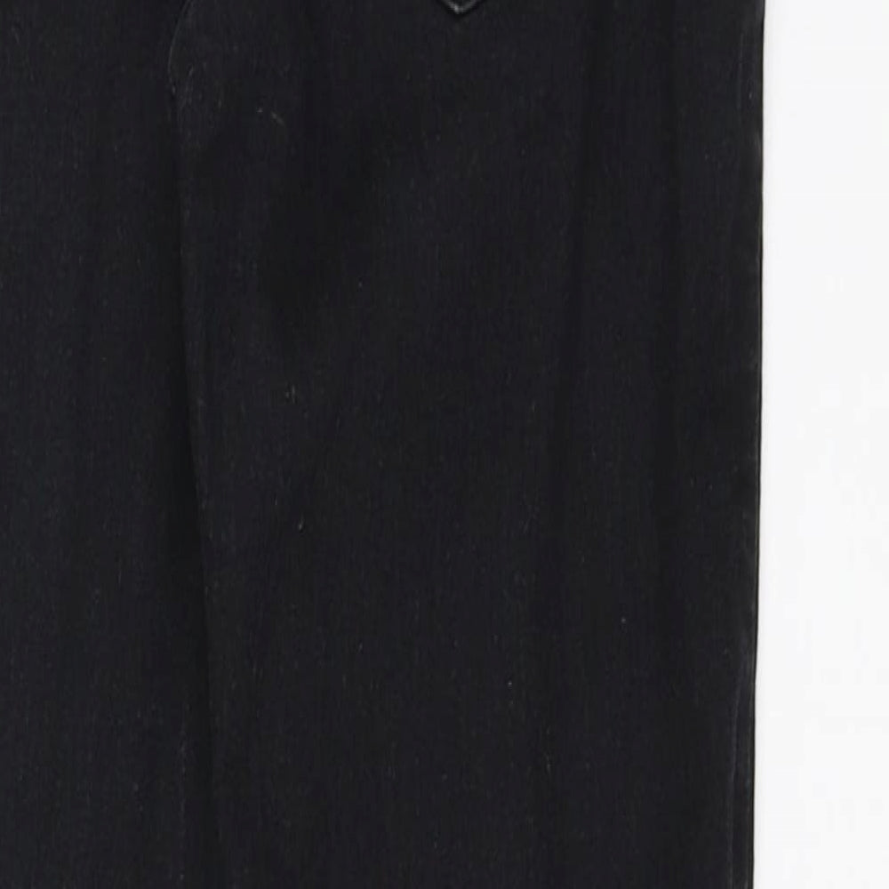 denimco Womens Black Skinny Jeans Size 10 L25 in