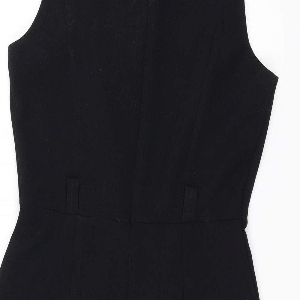 New Look Womens Black A-Line Size 10