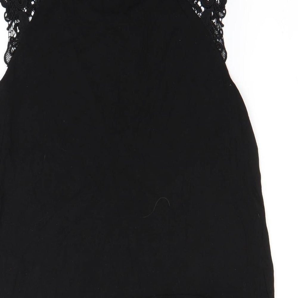 H&M Womens Black Basic Tank Size S