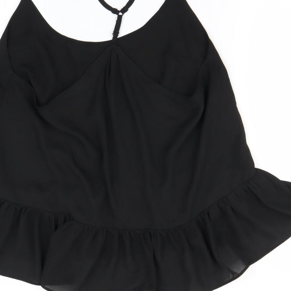 ASOS Womens Black Camisole Tank Size 10