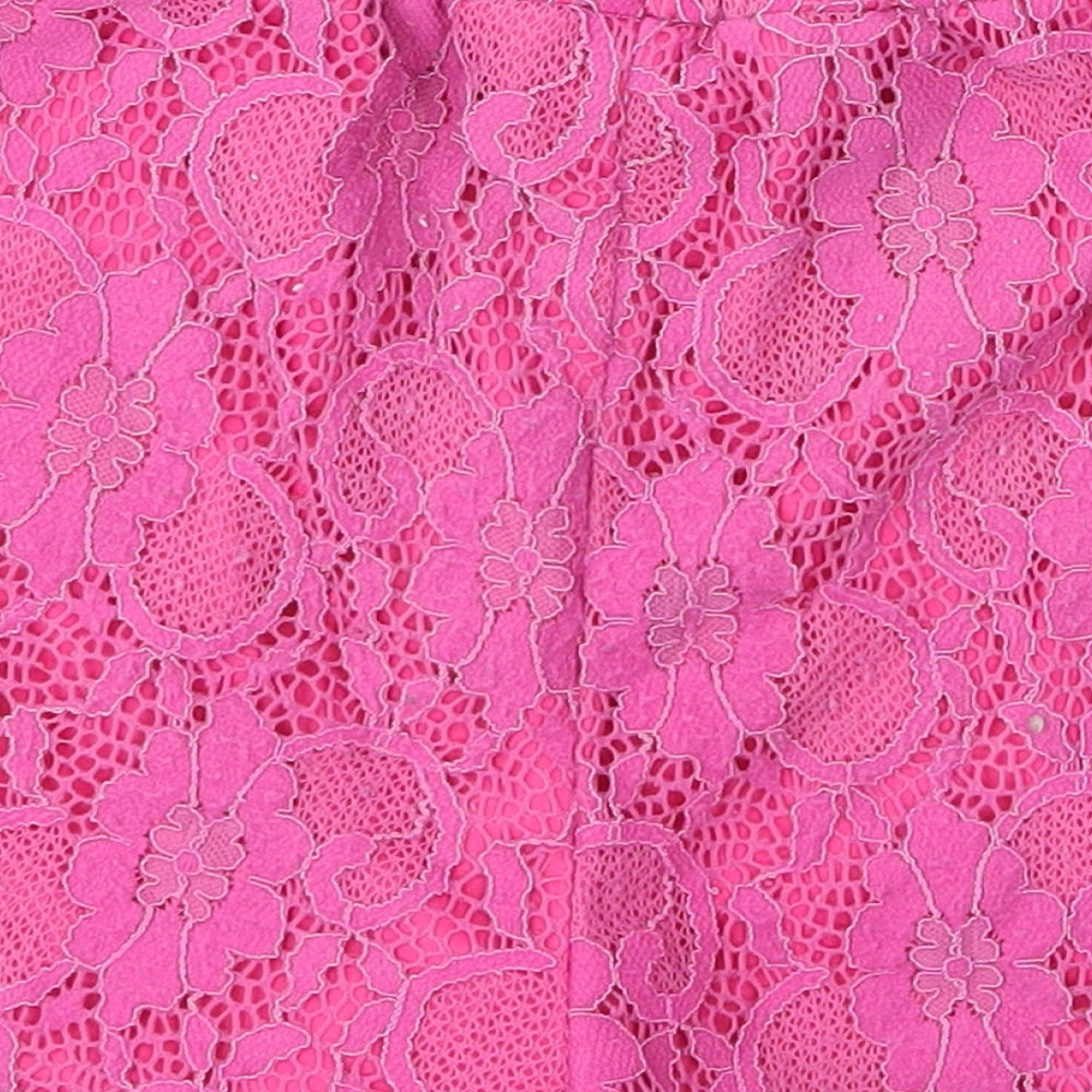 tu Girls Pink Hot Pants Shorts Size 9 Years