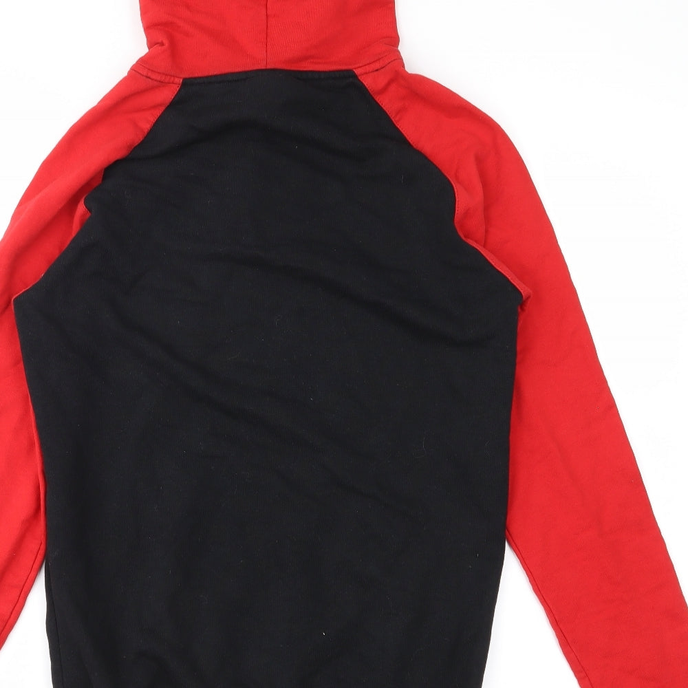 Preworn Mens Black Pullover Hoodie Size XS