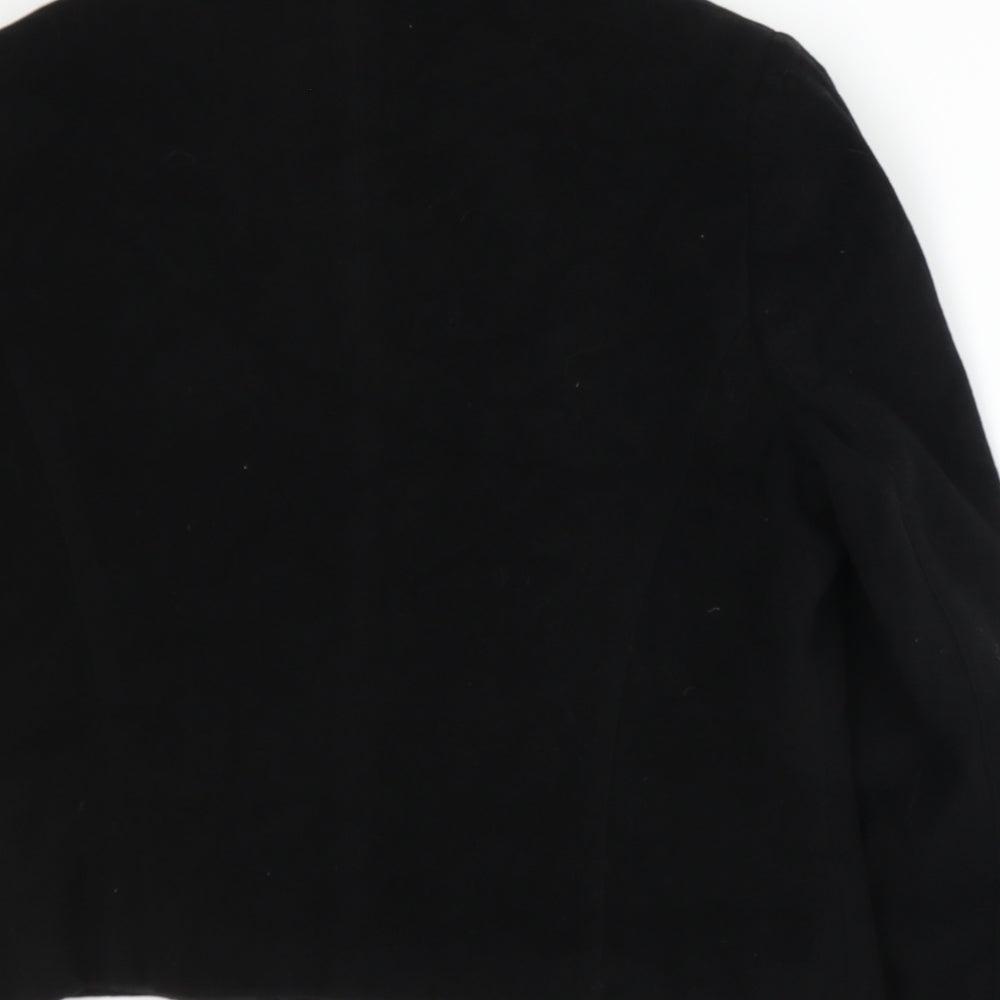 EWM Womens Black Jacket Suit Jacket Size 16
