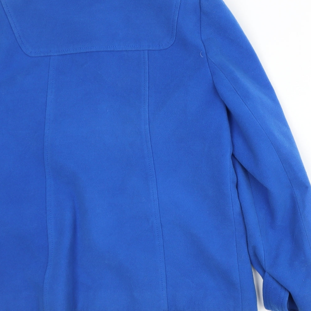 W Womens Blue Jacket Size 14