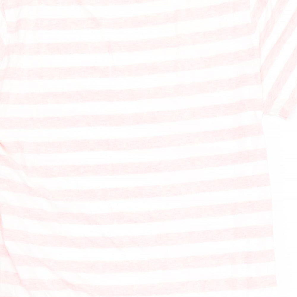 Primark Womens Pink Striped Kaftan Nightshirt Size 10