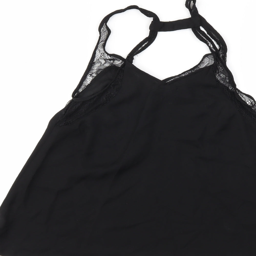 Jubylee Womens Black Basic Tank Size S