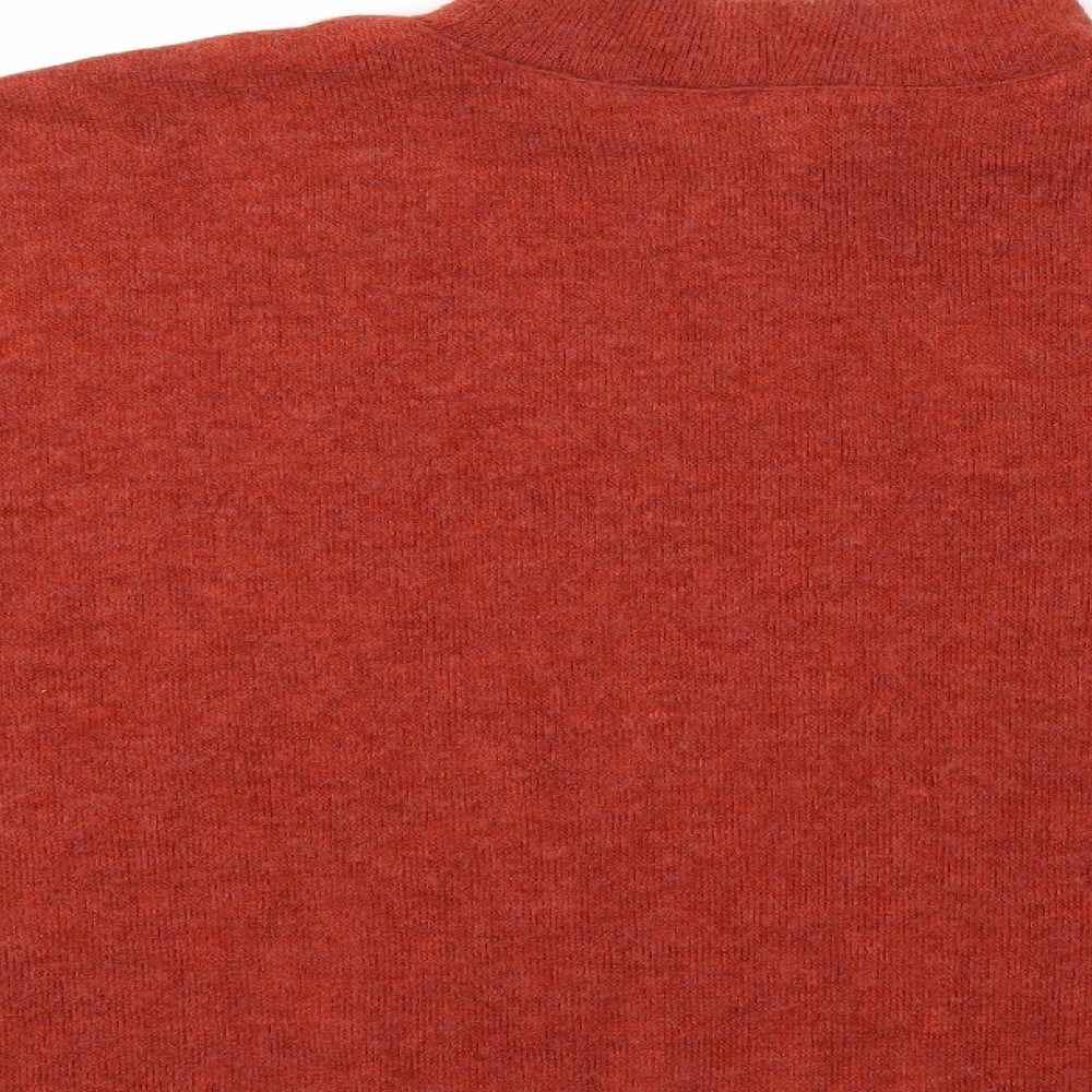 H&M Womens Brown Knit Pullover Jumper Size S