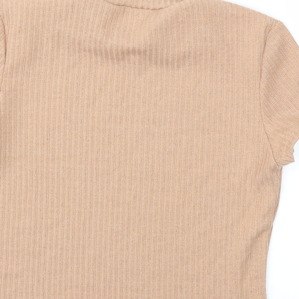 SheIn Womens Beige Pullover Jumper Size XL