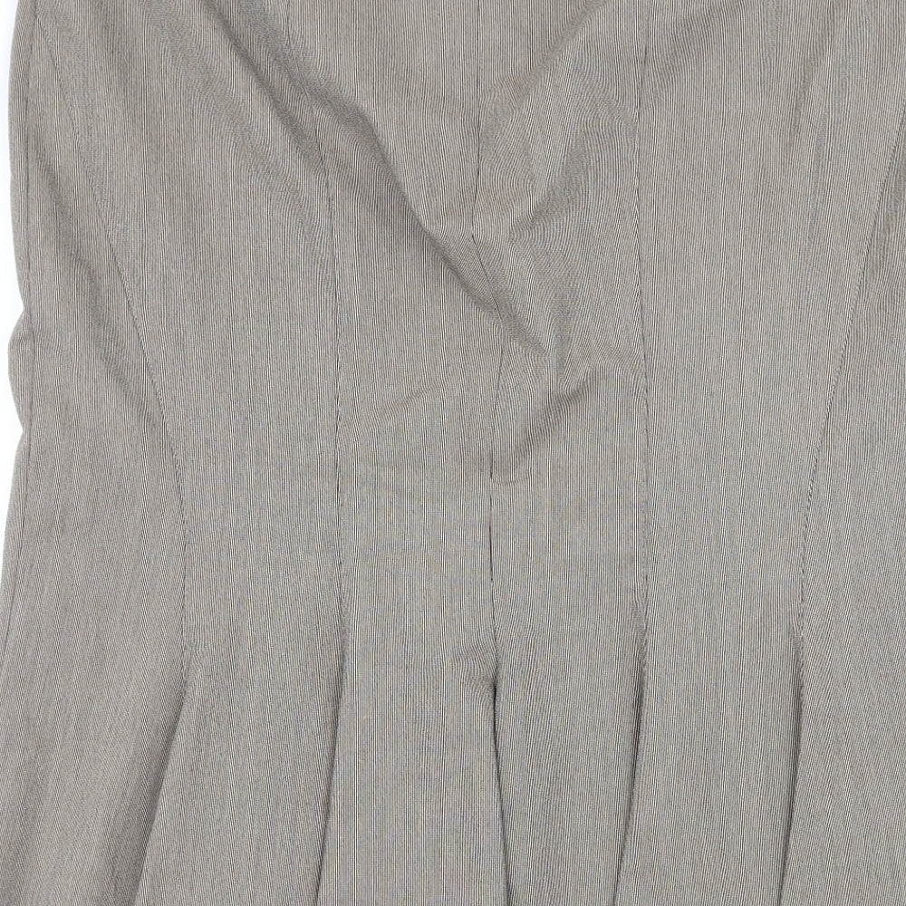 Bay Womens Brown Straight & Pencil Skirt Size 16