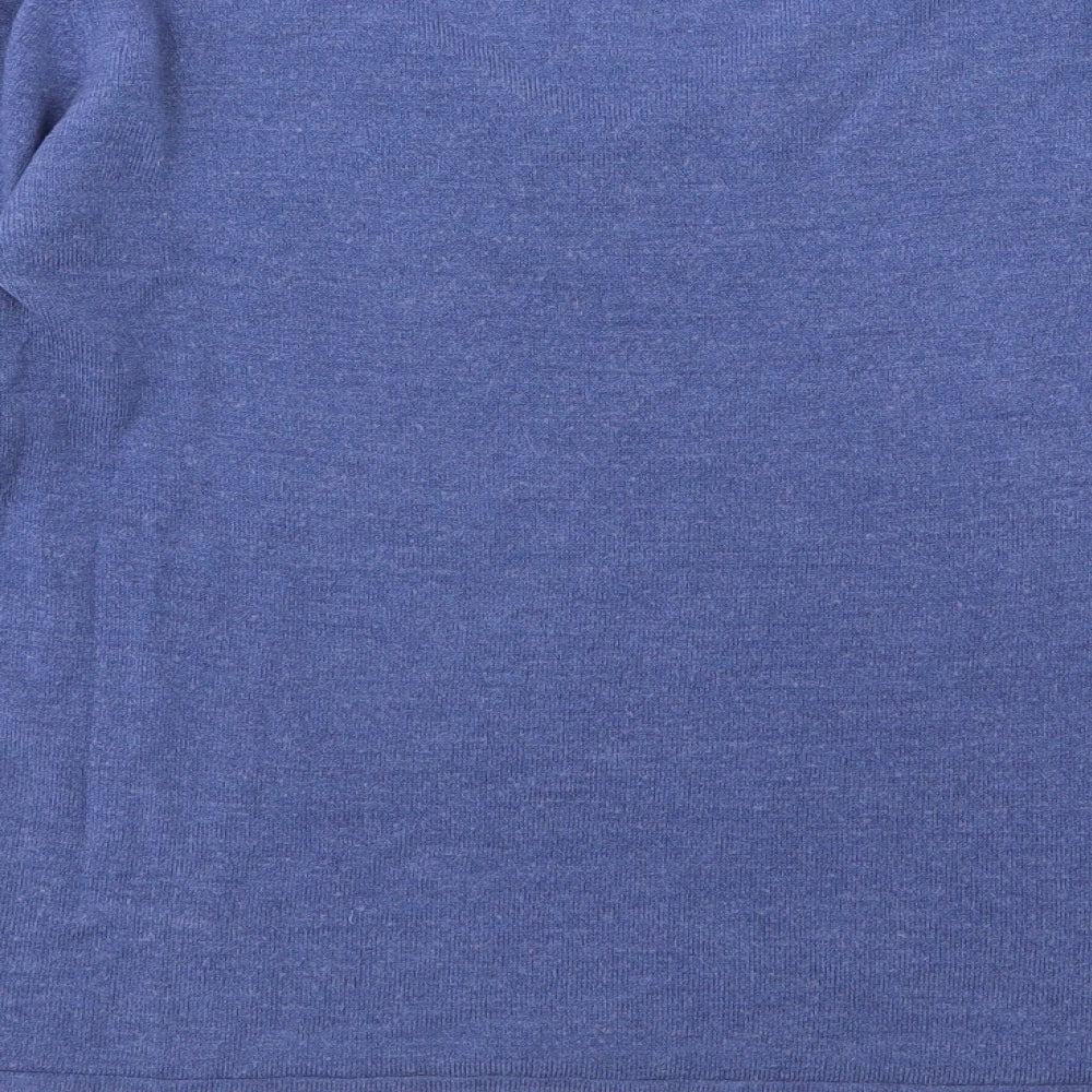 Bonmarché Womens Blue Knit Pullover Jumper Size S
