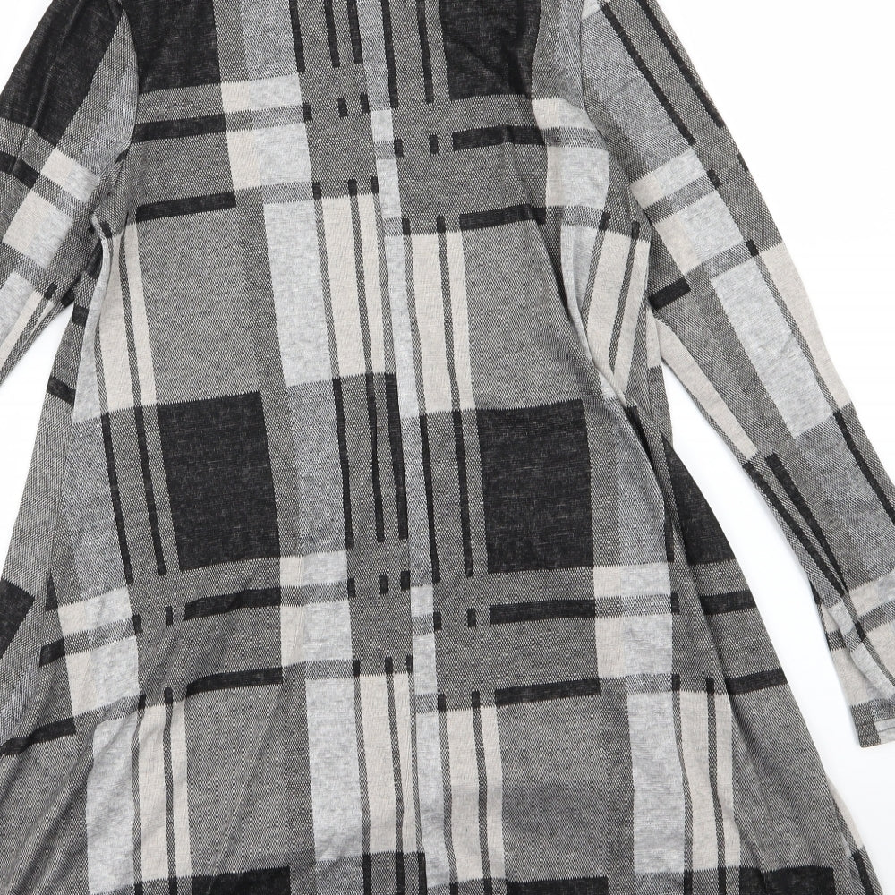 Atmosphere Womens Grey Striped Jersey T-Shirt Dress Size 10