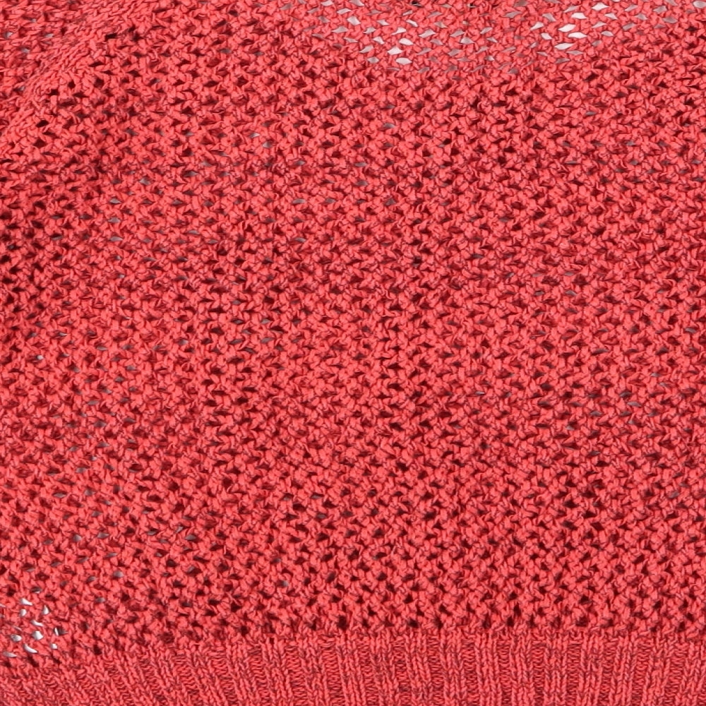 Papaya Womens Red Knit Pullover Jumper Size 12