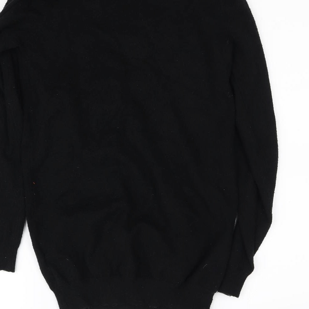 F&F Womens Black Pullover Jumper Size 8