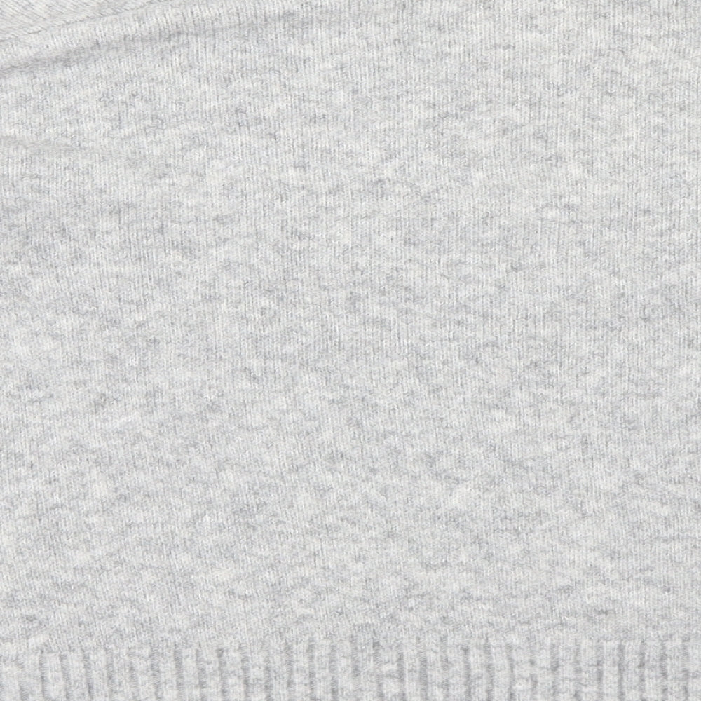 NEXT Womens Grey Knit Pullover Jumper Size M