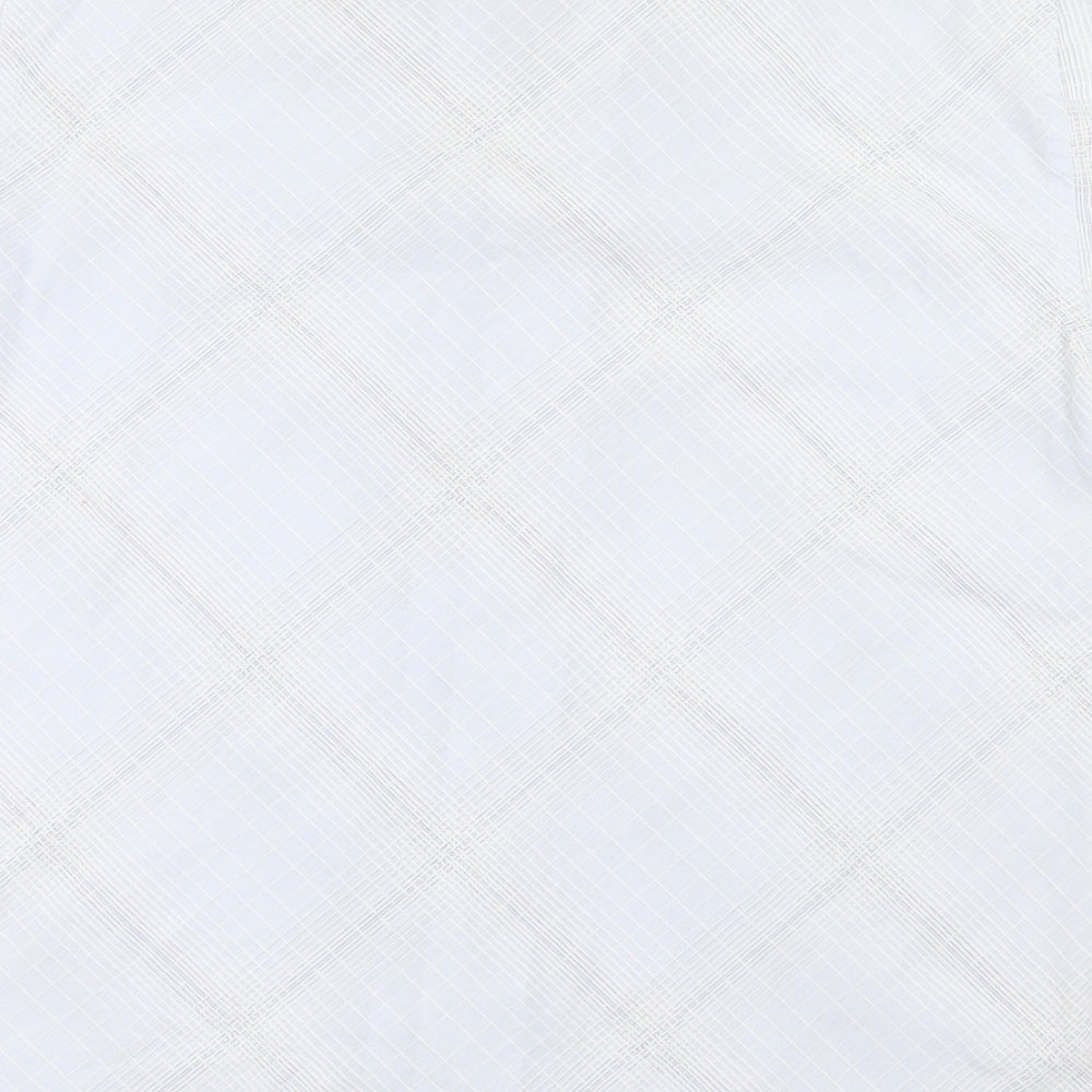 NEXT Mens Blue Geometric Button-Up Size M