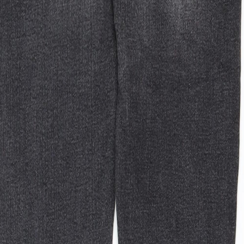 ASOS Womens Black Denim Skinny Jeans Size 33 in L32 in