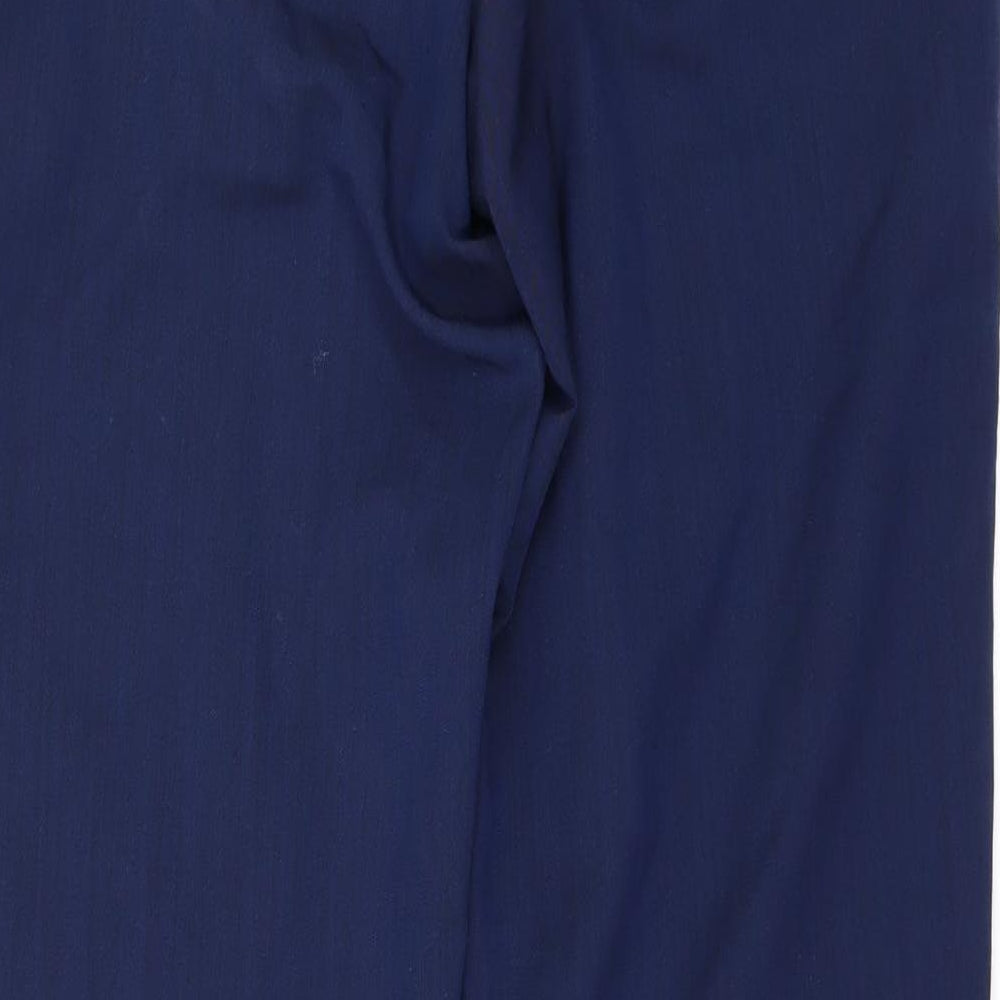 Matalan Mens Blue Trousers Size 34 in L31 in