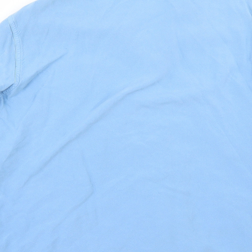 off shore Womens Blue Tunic Button-Up Size M