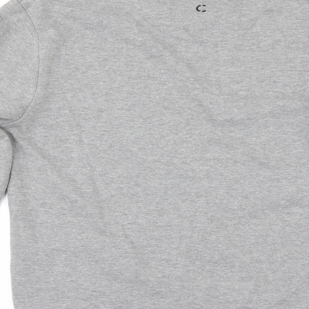 Carbon Womens Grey Pullover Sweatshirt Size L