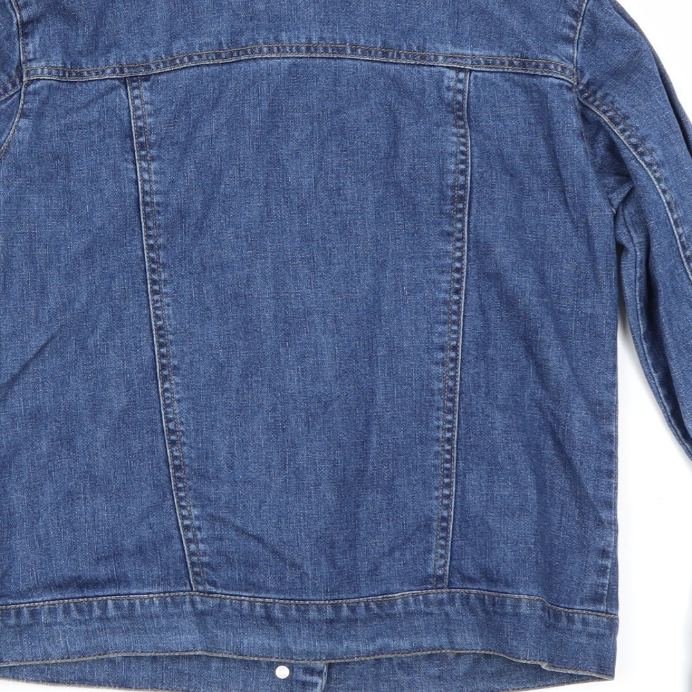 Dorothy Perkins Womens Blue Jacket Size 6