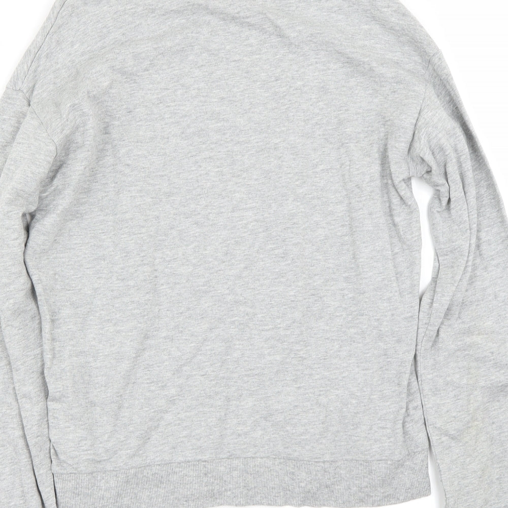 H&M Womens Grey Pullover Jumper Size S