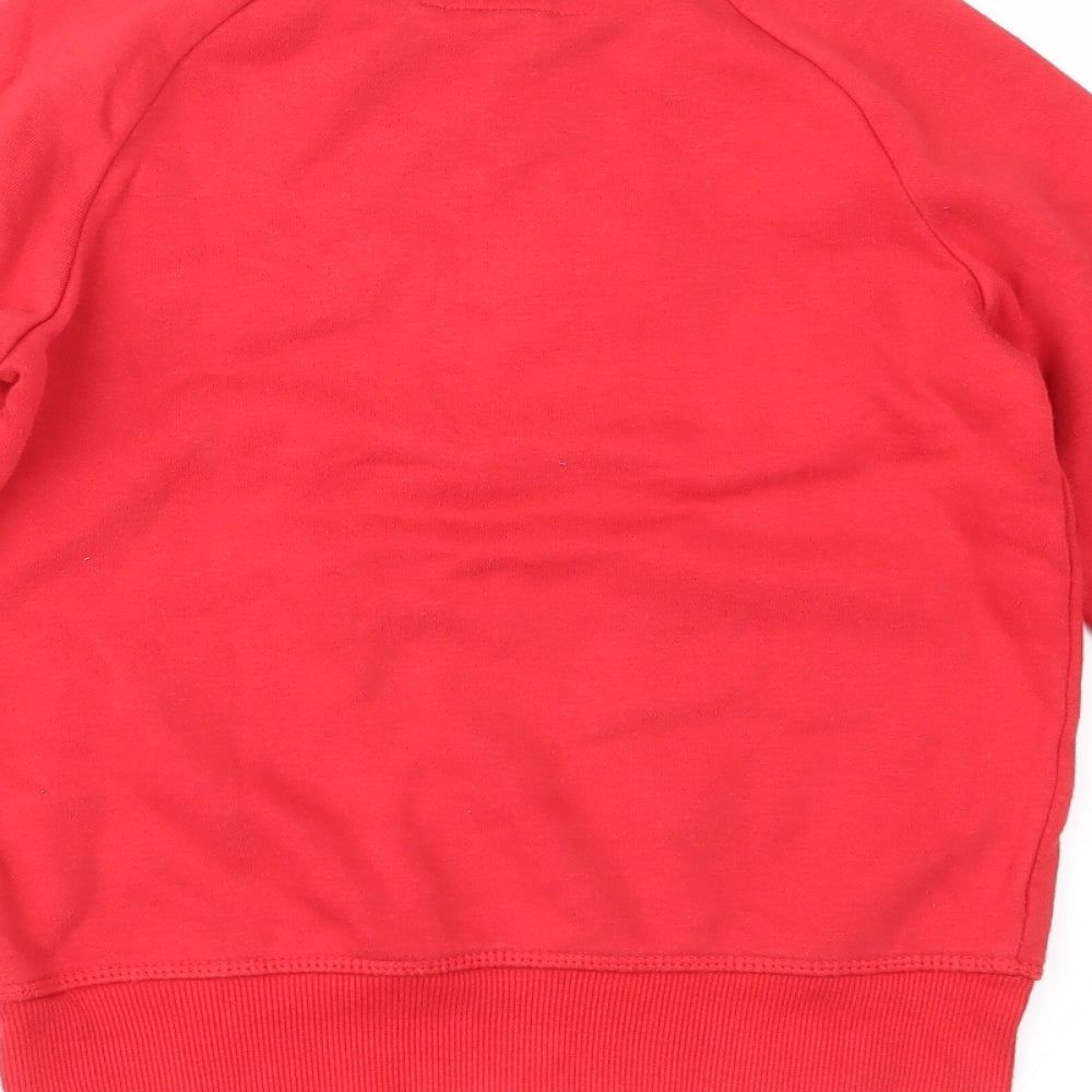 Primark Girls Red Pullover Sweatshirt Size 8-9 Years
