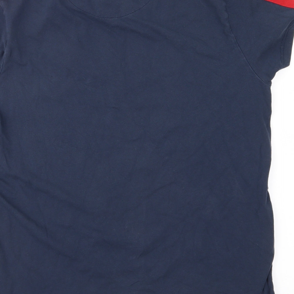 Couture Mens Blue Jersey T-Shirt Size M