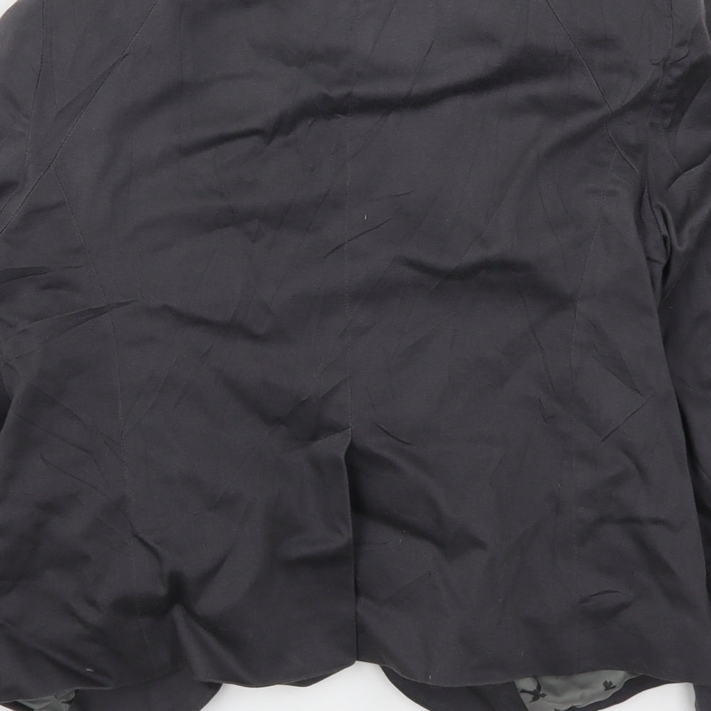 Atmosphere Womens Grey Jacket Suit Jacket Size 10