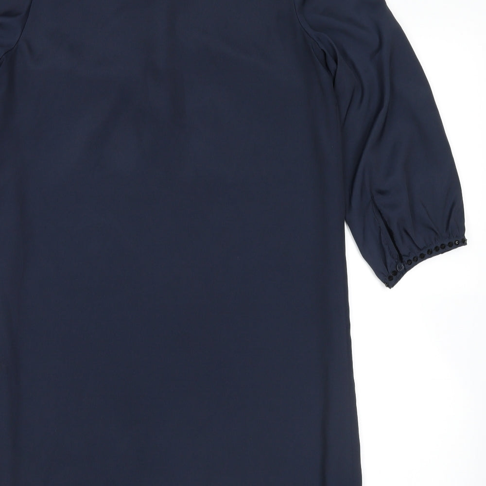 NEXT Womens Blue Kimono Blouse Size 8
