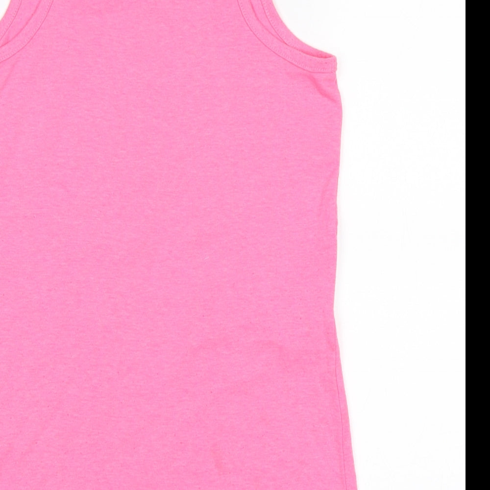 Primark Girls Pink Basic Tank Size 12-13 Years