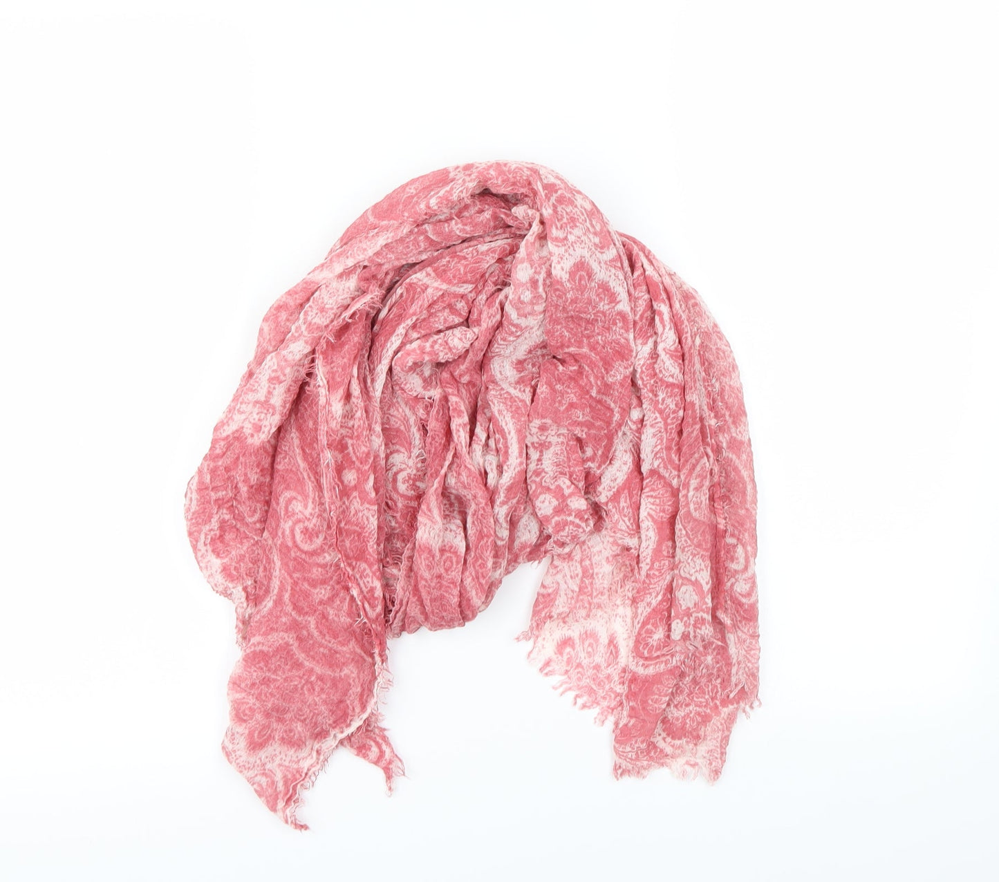 Preworn Womens Pink Scarf