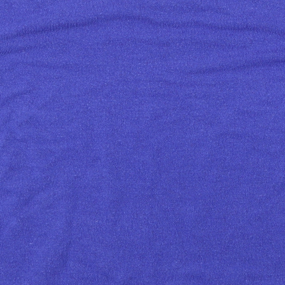 Marks & Spencer Womens Blue Houndstooth Pullover Sweatshirt Size 12