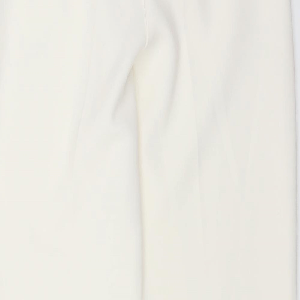 Topshop Womens Ivory Trousers Size 8 L26 in