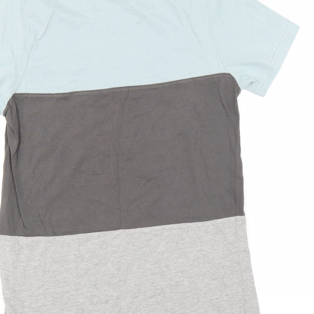 boohooMAN Mens Grey T-Shirt Size S