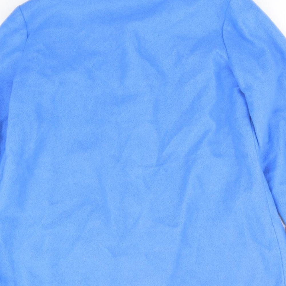 Anne De Lancay Womens Blue Jacket Size S