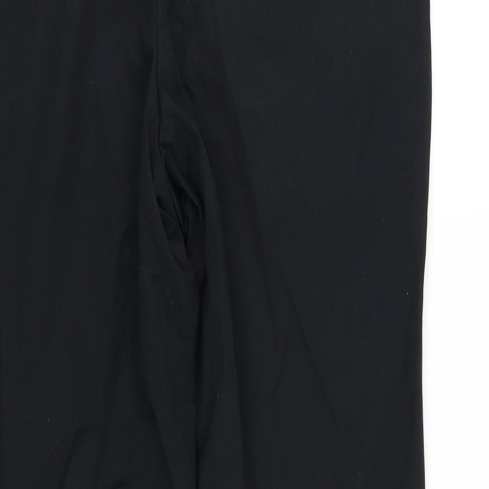 Marks & Spencer Womens Black Trousers Size L L32 in
