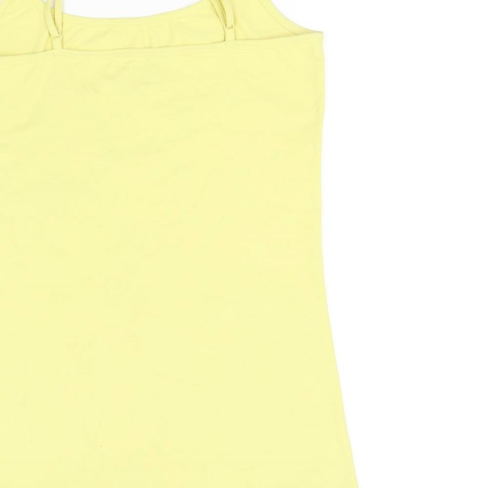 NEXT Womens Yellow Basic Tank Size 12