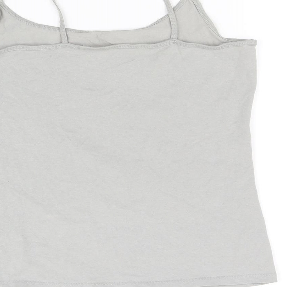 NEXT Womens Grey Basic Tank Size 12